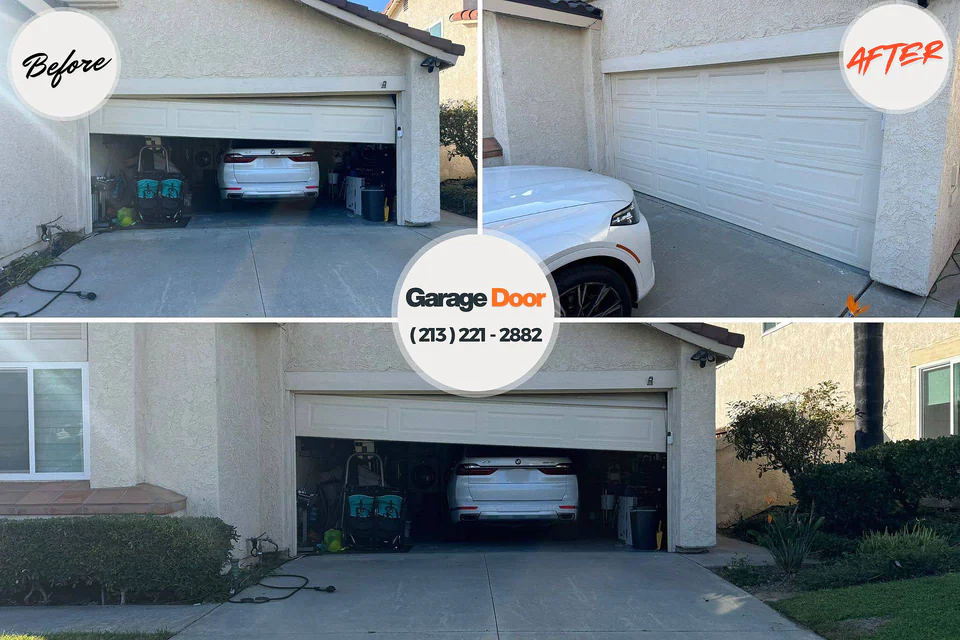 Before and after: garage door repair near me Glasgow